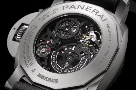 Panerai skeletonized automatic